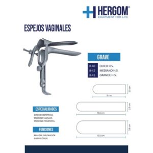 Espejo Vaginal Grande