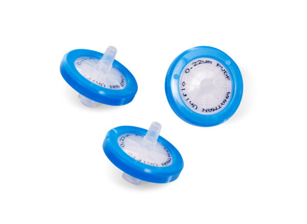 Filtros Tipo Pirinola para Jeringa Desechable con Portafiltros de 25 Mm de Diámetro con Membrana de Acetato de Celulosa con Poro de 0.22 Um